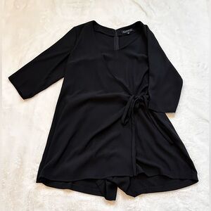 Eloquii Wrap Romper with Skort Plus Size 16